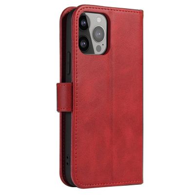 5. Etui Magnet Case z klapką do Samsung Galaxy S25+ - czerwone