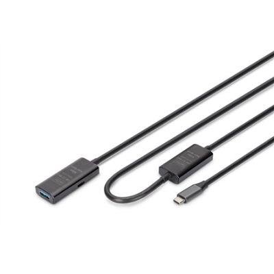 5. Digitus Aktywny przedłużacz USB 3.2 Gen1 5G, USB-C - USB-A, 10 m