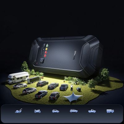 10. Jump starter Baseus PrimeTrip VJ1 12000mAh - czarny
