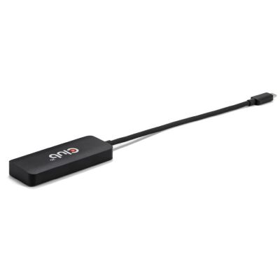 5. CLUB3D CSV-1553 huby i koncentratory USB Type-C Czarny