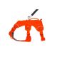 3. Szelki dla psa Ruffwear Web Master Harness - blaze orange, rozmiar: m
