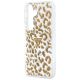 6. Etui Guess IML Leopard Print Triangle MagSafe na Samsung Galaxy S26 - brązowe