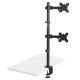5. MACLEAN UCHWYT DO MONITORAMAX VESA 100X100, 13-27", 9KG, PODWÓJNY MC-967