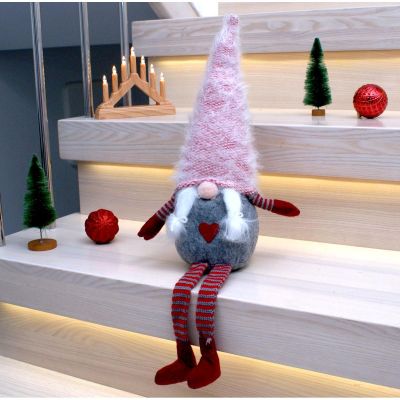 19. PANI SKRZAT Z PUCHATĄ CZAPĄ 45+36CM