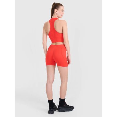 3. Legginsy krótkie bezszwowe treningowe 4F 4FRSS25TFSTF061-62S