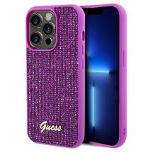 Etui Guess Disco Metal Script na iPhone 14 Pro Max - fuksjowe