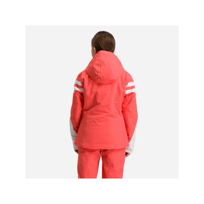 2. Kurtka narciarska ROSSIGNOL Girl Ski Jkt pomarańczowy