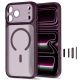 2. Etui Tech-Protect MagPrime MagSafe CC na iPhone 18 Pro Max / 17 Pro Max - burgundowe