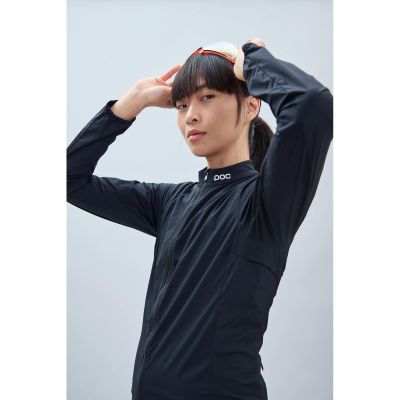 4. Kurtka rowerowa POC W's Essential Splash Jacket czarny