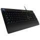 9. Klawiatura Logitech  920-008093 (mechaniczna; USB 2.0; (US); kolor czarny)