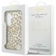 8. Etui Guess IML Leopard Print Triangle MagSafe na Samsung Galaxy S26 - brązowe