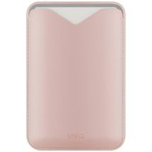 Magnetyczny portfel UNIQ Lyden Evo na telefon - różowy