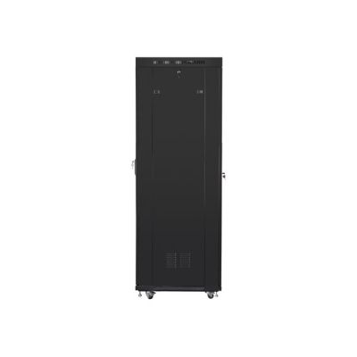 5. LANBERG SZAFA STOJĄCA RACK 19" 42U 600X800 DRZWI SZKLANE LCD CZARNA FF01-6842-12BL (FLAT PACK)