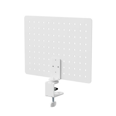 2. Activejet Organizer na biurko APB-002W. Obrotowa tablica perforowana. Kolor szaro biały.