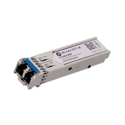 6. Wkładka SFP Mikrotik S-31DLC20D 1.25G Dual LC UPC SM 20km