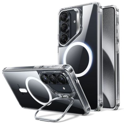 Etui ESR Classic Hybrid Kickstand MagSafe na Samsung Galaxy S26+ - przezroczyste