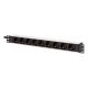 5. Digitus DN-95440 rozdzielacz zasilania PDU 9 x gniazdo sieciowe 1U Czarny, Srebrny