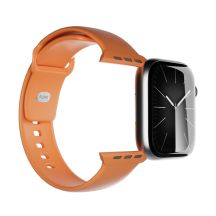 Pasek Puro Icon na Apple Watch 44/45/46/49mm - pomarańczowy