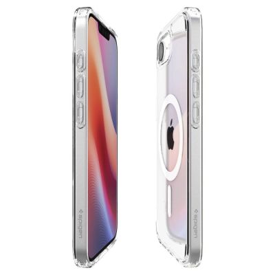7. Etui Spigen Ultra Hybrid MagSafe na iPhone 16e / 17e - przezroczyste