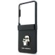 5. Etui Karl Lagerfeld Karl&Choupette Saffiano Pins na Samsung Galaxy Z Flip 8 - czarne