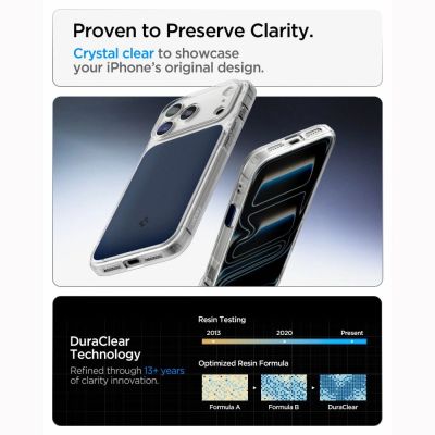 8. Etui Spigen Ultra Hybrid MagSafe na iPhone 18 Pro Max / 17 Pro Max - niebieskie matowe