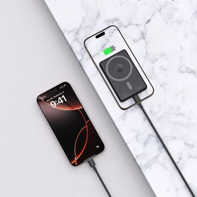 6. Powerbank Tech-Protect PB33 LifeMag MagSafe 5000mAH - czarny