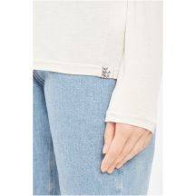 Longsleeve damski VIKING Canby Lady Bamboo z kapturem beżowy   XS