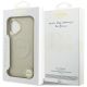8. Etui Guess Peony Hot Stamp MagSafe na iPhone 17 - beżowe