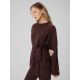 4. Bluza regular z wiązaniem i modalem damska 4F 4FRSS26TSWSF2784-80S