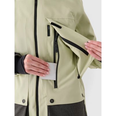 5. Kurtka snowboardowa membrana 10000 damska 4F 4FWAW24TTJAF587-44S