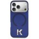 3. Etui Karl Lagerfeld IML K Head Logo MagSafe na iPhone 17 Pro - niebieskie