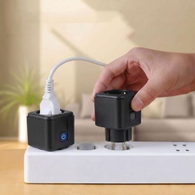 2. GREENBLUE ZDALNIE STEROWANE GNIAZDKO WIFI, ANDROID/IOS/ALEXA/GOOGLE HOME, TIMER, WATOMIERZ, MAX 16A/3840W GB735 B