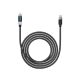 3. Kabel Orico LDC2L USB-C do Lightning PD 29 W z wyświetlaczem LED 480 Mb/s 2 m - czarny