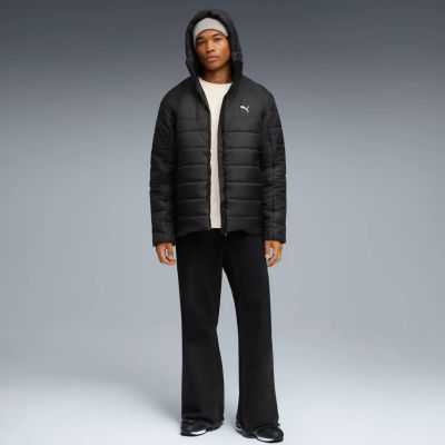 7. Kurtka męska Puma ESS Hooded Padded czarna 685211 01