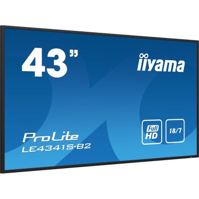 Monitor iiyama ProLite LE4341S-B2 - 43-calowy płaski ekran - 108 cm