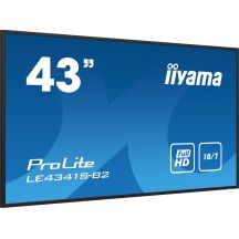 Monitor iiyama ProLite LE4341S-B2 - 43-calowy płaski ekran - 108 cm