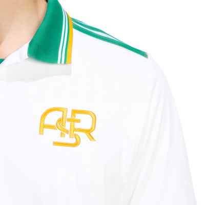 6. Koszulka męska adidas AS Roma 25/26 Third Jersey biała JJ4185