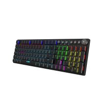 KLAWIATURA I-BOX AURORA K-6 RGB, MECHANICZNA, RED SWITCH, LOW PROFILE GAMING