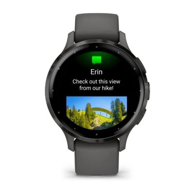 17. Zegarek Garmin Venu 3S Pebble Grey