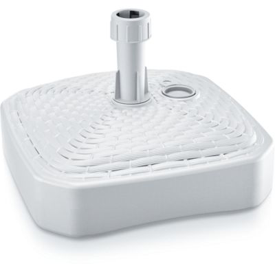 3. PODSTAWA DO PARASOLA KWADRATOWA UMBRELLA BASE RATAN BIAŁY