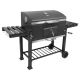 4. Grill węglowy XXL żeliwny ruszt 78x42,5cm