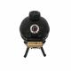 4. Kamado Bono Picnic Ceramic Grill 13” Kamado barbecue/grill Wózek Węgiel drzewny (paliwo) Czarny