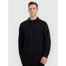Bluza dresowa regular z kołnierzykiem męska 4F 4FRAW25TSWSM2546-20S