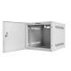 5. LANBERG SZAFA WISZĄCA RACK 10" 4U 280X310 SZARA, DRZWI METALOWE (FLAT PACK) WF10-2304-00S