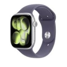 Apple Watch Series 11 GPS 42mm Silver Aluminium Case with Purple Fog Sport Band - S/M
