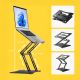 10. Podstawka pod laptopa, tablet Wozinsky WRS-CPY75DSB aluminiowa + Gratis! podstawka do smartfona - czarna