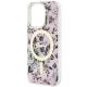 6. Etui Guess Flower MagSafe na iPhone 14 Pro Max - różowe