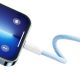 3. Kabel Baseus Dynamic Series 20W USB-C - Lightning 1m - niebieski