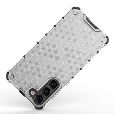 9. Honeycomb etui do Samsung Galaxy S23+ pancerny hybrydowy pokrowiec niebieskie
