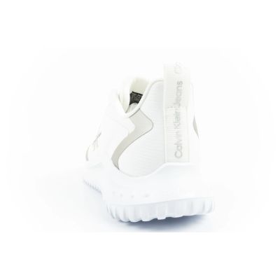 5. Calvin Klein Eva Runner buty damskie sportowe sneakersy białe modne